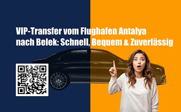 VIP-Transfer vom Flughafen Antalya nach Belek: Schnell, Bequem & Zuverlässig