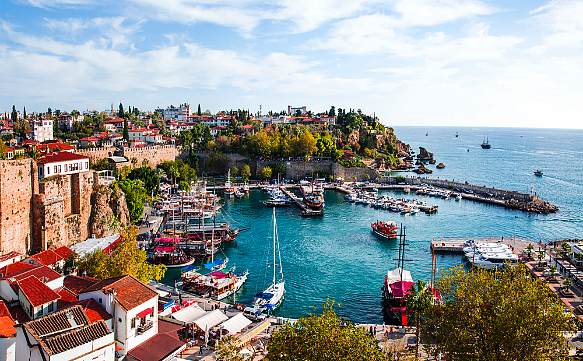 Sightseeing tour of Antalya in Turkey